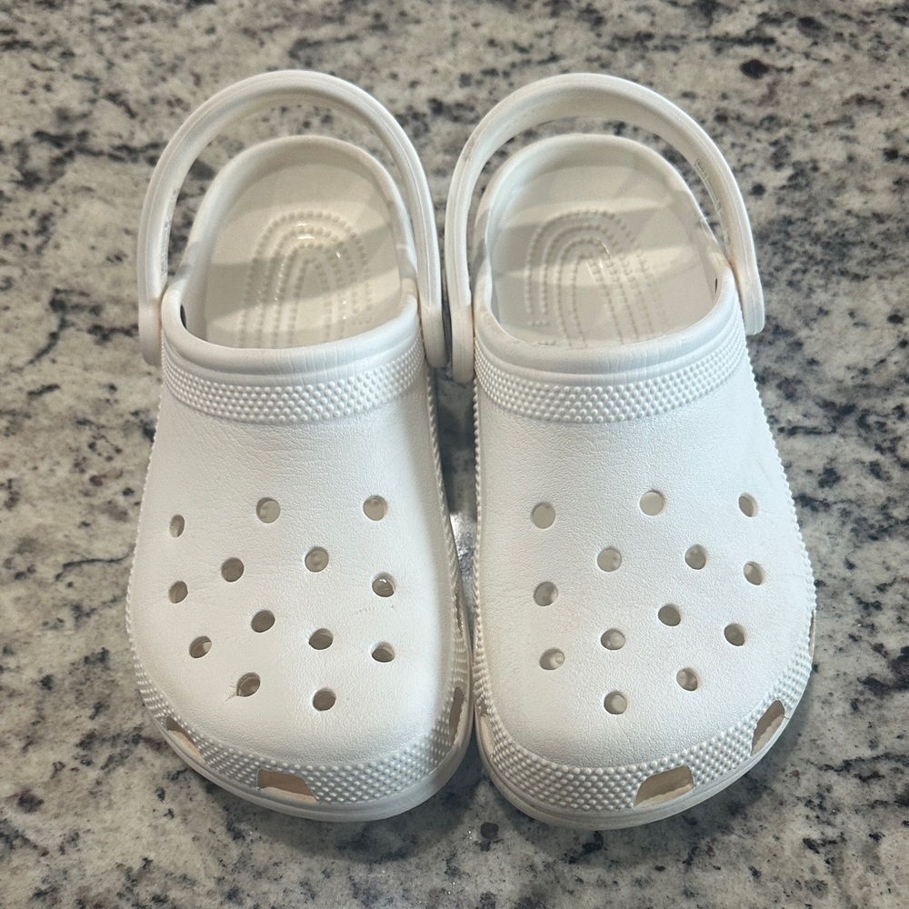CROCS Kids White Sandals